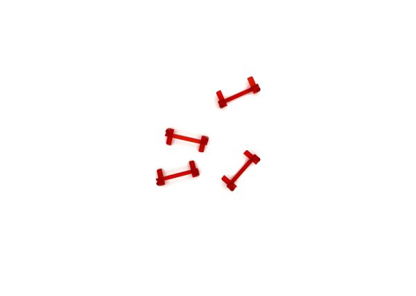 Light Diffuser red 4 pcs