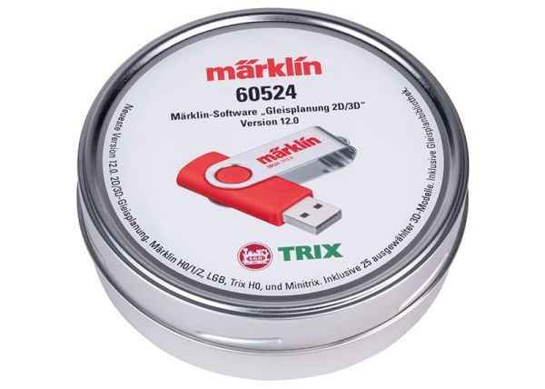 Märklin-Software "Gleisplanung 2D/3D", Version 12.0