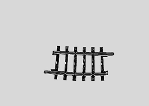 Märklin Gebogenes K-Gleis Radius 7°