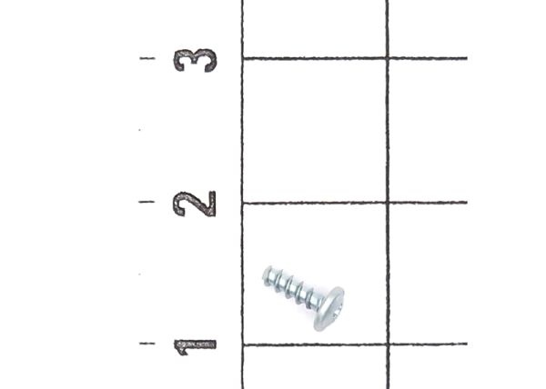 Round Head Screw M1,6x5 10 pcs