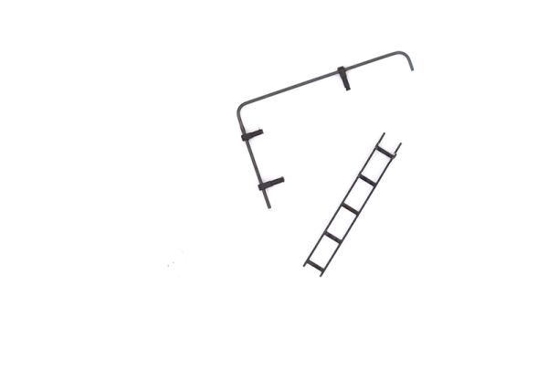 Grab Irons, Light Diffuser, Ladder