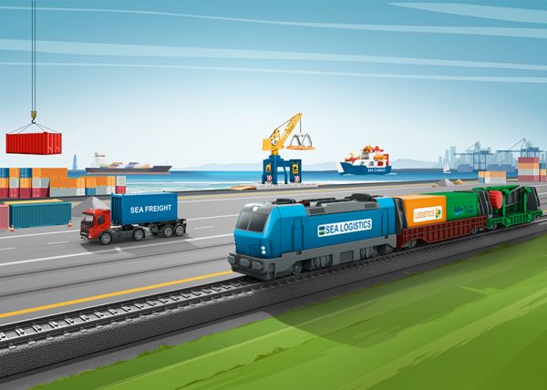 Märklin my world - Startpackung "Containerlogistik"