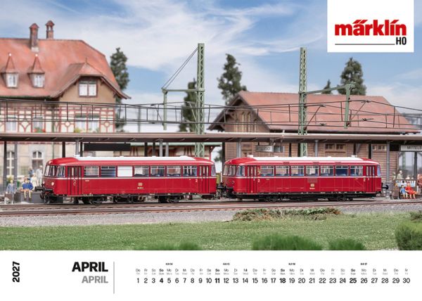 Märklin/Trix Wandkalender 2027