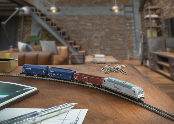 Startpackung "moderner Güterverkehr" mit Diesellok Baureihe 285