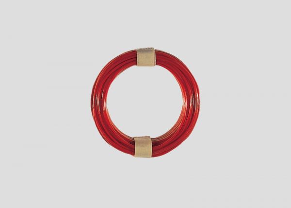 Kabel 1-adrig, 0,19 mm², 10 m (rot)