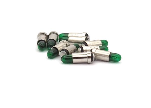 Light Bulb green 16 volts 35 milliamp (10x)
