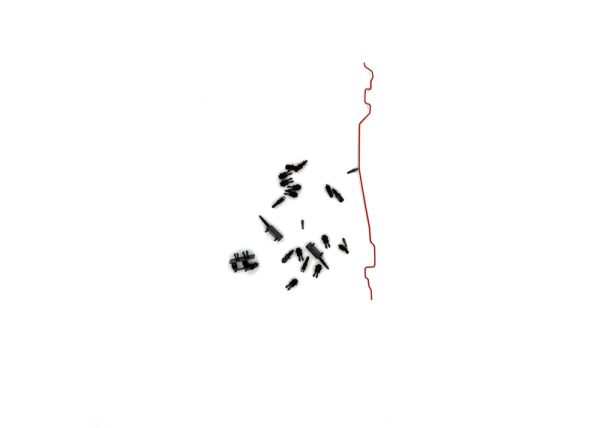 Isolatoren, Leitungen, Antenne, Pfeife