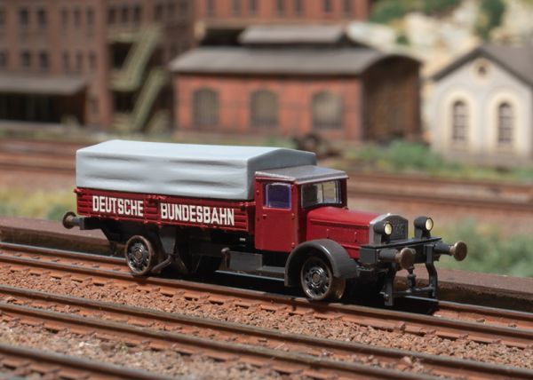 Schienen-LKW Vomag