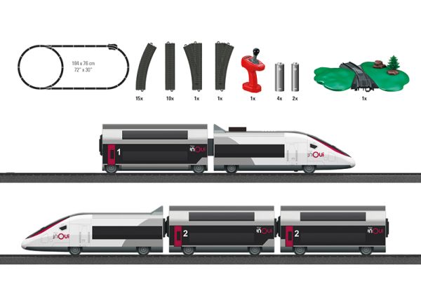 Märklin my world - Startpackung "TGV Duplex"