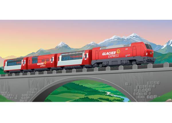 Märklin my world - Startpackung "Glacier Express"