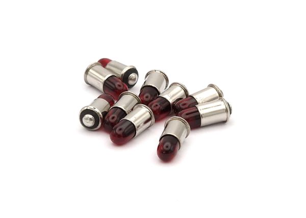Light Bulb red 19 volts plug-in base 10x