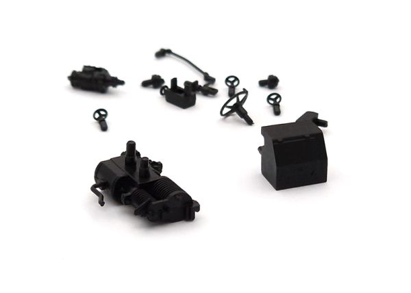 Lichtmaschine, Pumpe, Pfeife, Ventile