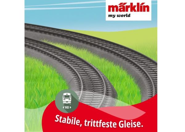Märklin my world – Straight Plastic Track