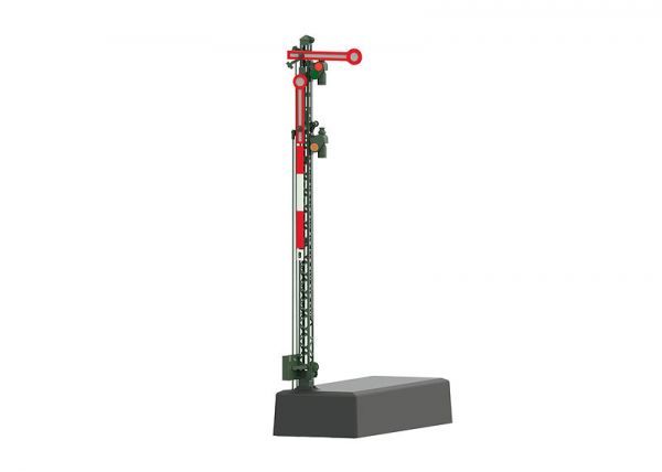 Hauptsignal mit Gittermast