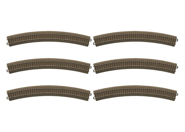 Trix Gebogenes H0 Gleis Radius 579,3 mm / Bogen 30°