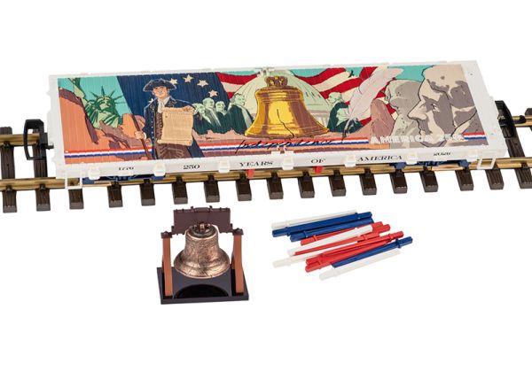Flachwagen 250 Jahre Amerika