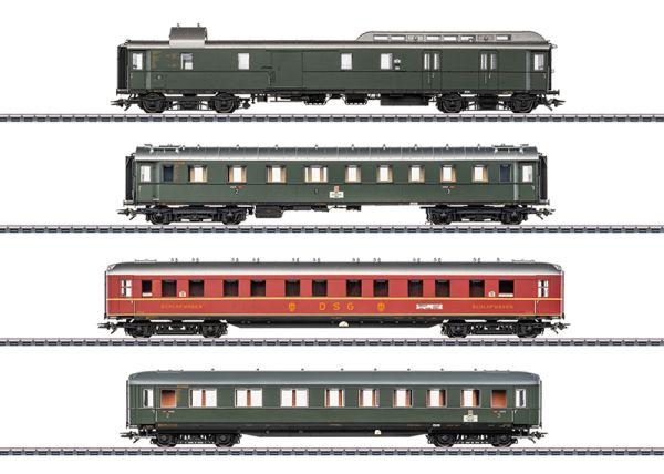 Schnellzugwagen-Set 1 zum D 74