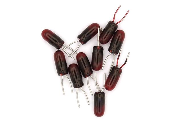 Light Bulb red 10 pcs