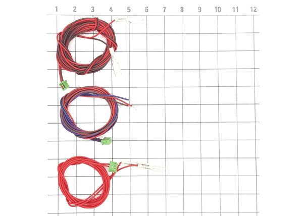 Wire red/red + Wire red/brown