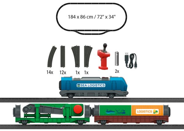 Märklin my world - Startpackung "Containerlogistik"