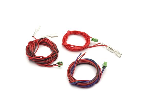 Wire red/red + Wire red/brown