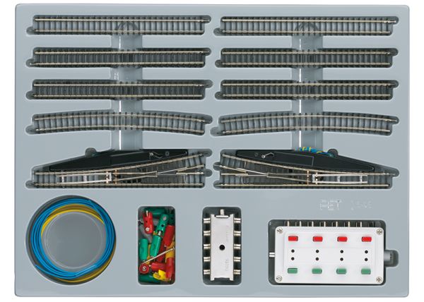 Erweiterungspackung E mit elektromagnetischen Weichen