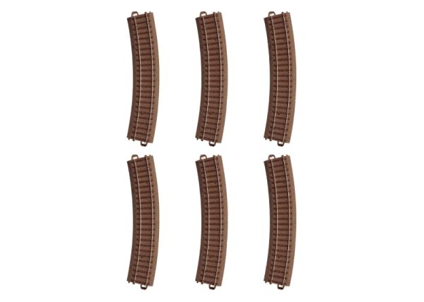Trix Gebogenes H0 Gleis Radius 437,5 mm / Bogen 24,3°