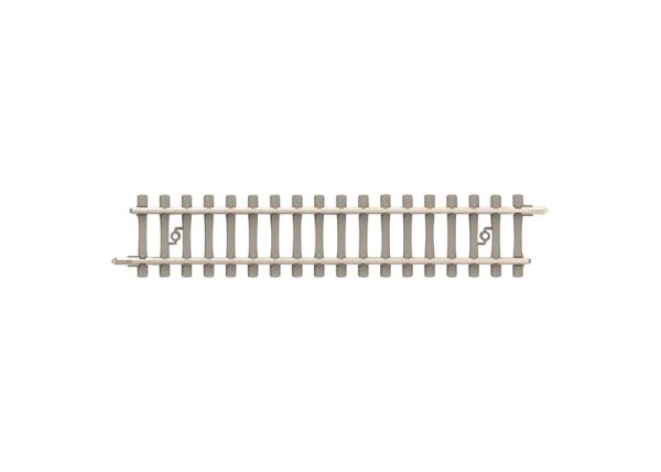 Minitrix - Gerades Gleis mit Betonschwellen ( 76,3 mm, Code 60 )