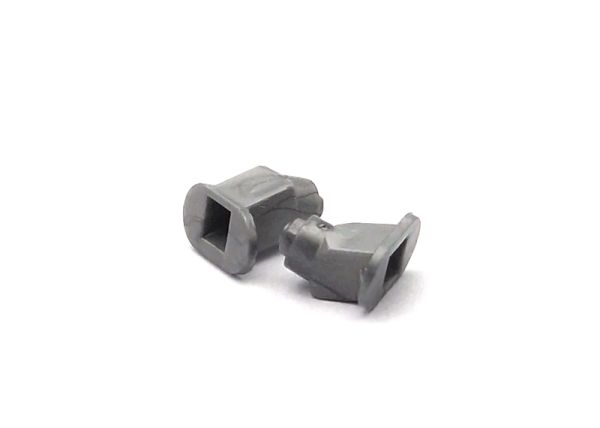 Abgashutze silber 4 St