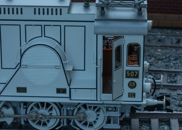 Güterzug-Elektrolokomotive EG 507 Fotografieranstrich