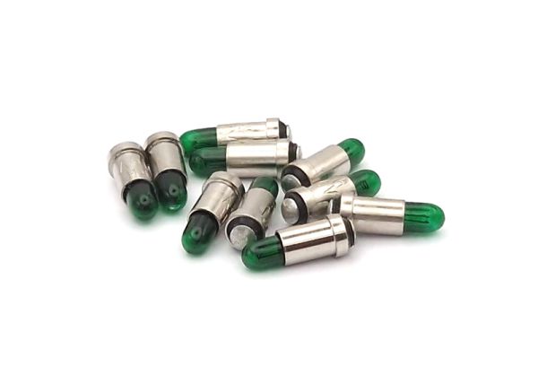 Light Bulb green 16 volts 35 milliamp (10x)
