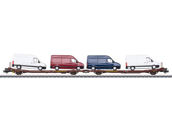 Type Laads 800B Pair of Flat Cars