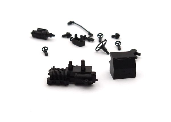 Lichtmaschine, Pumpe, Pfeife, Ventile