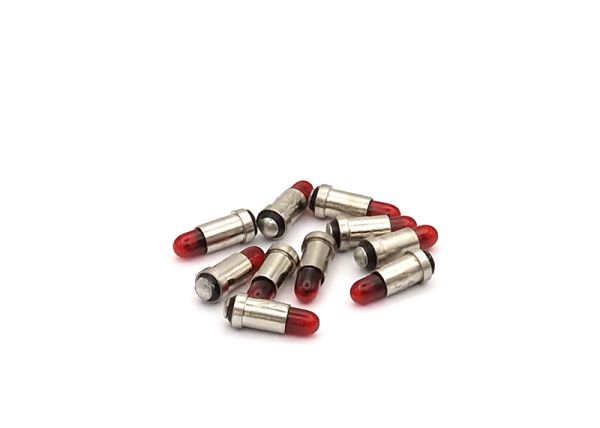 Glühlampe rot, 16V Steck 10 St