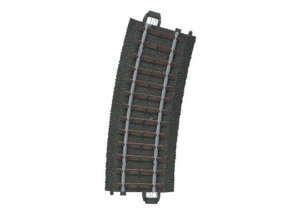 Märklin Gebogenes C-Gleis Radius R1 = 360 mm / 15°
