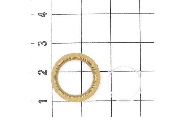 Laternenglas u. Ring(6 Stück)