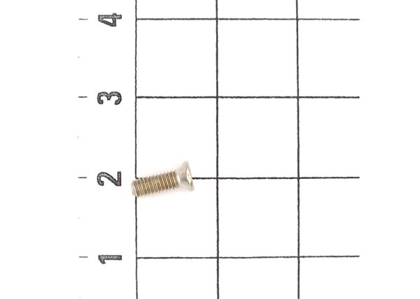 Countersunk Screw Phillips 2,5x7,6 (10x)
