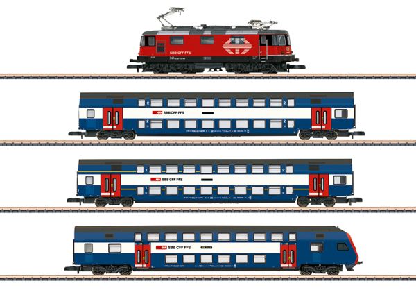 Zugpackung Zürcher S-Bahn SBB mit Re 420