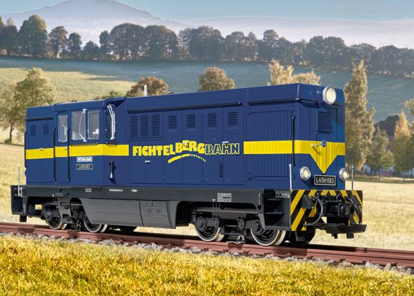 Diesellok L45H-083 Fichtelbergbahn BVO Bahn GmbH (Busverkehr Ober- und Westerzgebirge), Ep. V