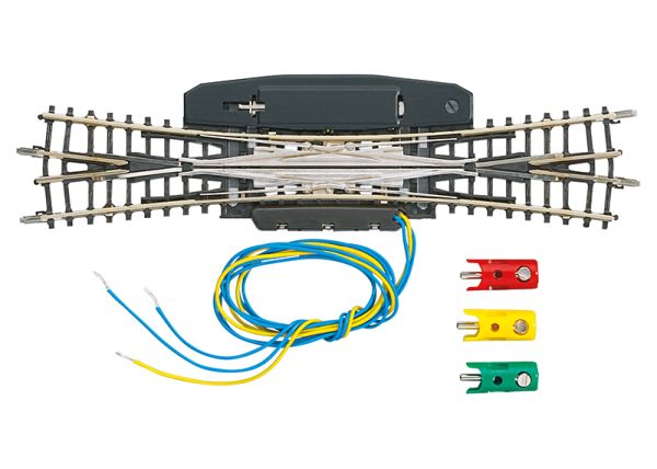 Märklin Double Slip Switch Length 112.8 mm / 4-7/16"