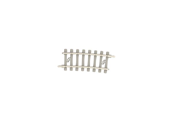 Minitrix Gebogenes Gleis mit Betonschwellen Radius 261,8 mm