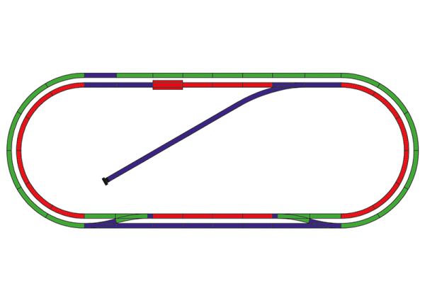 Gleis-Ergänzungs-Set B2