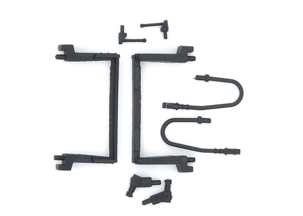 Plug, Grab Irons, Hose, Rail Clearance D