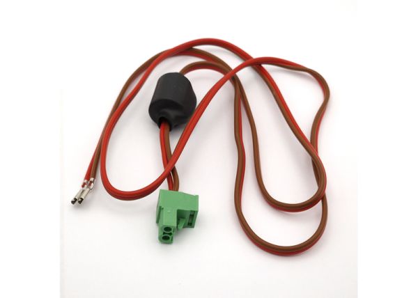 Wire with Plug and Folding Ferrite