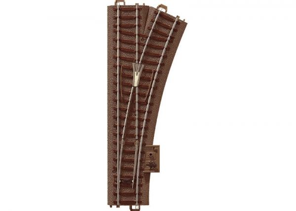 Trix H0 Weiche rechts Länge 188,3 mm / Bogen 24,3° / Radius 437,5 mm (R2)