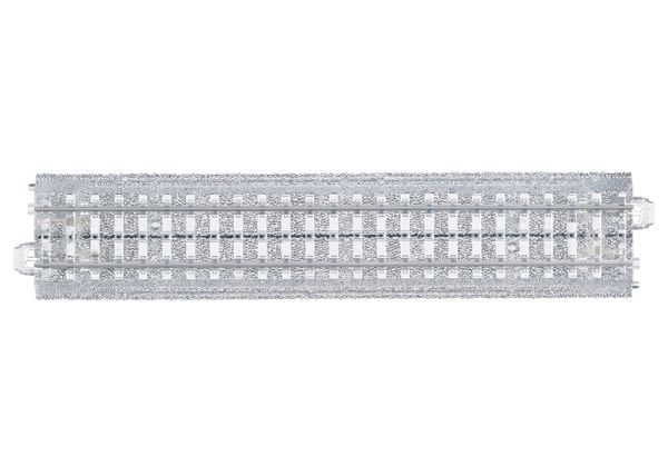 Gerades C-Gleis Länge 188,3 mm transparent