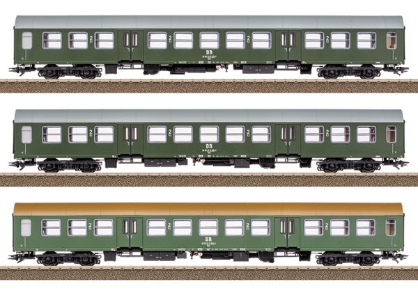 Personenwagen-Set Halberstädter Mitteleinstiegswagen