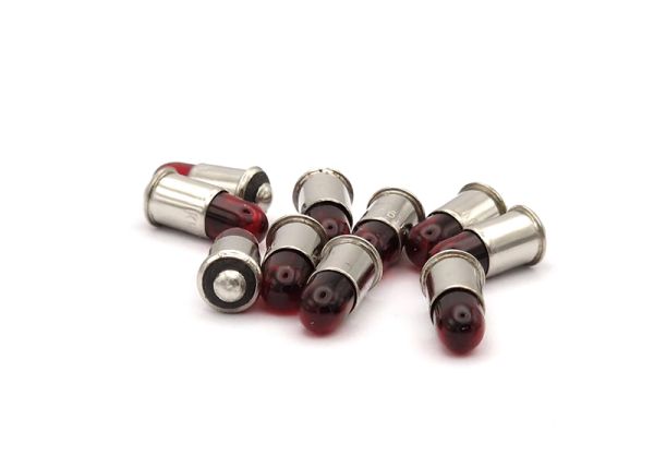 Light Bulb red 19 volts plug-in base 10x