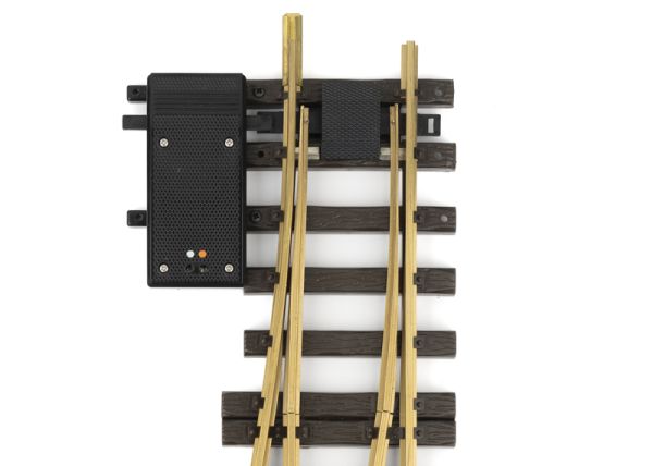LGB Elektrische Weiche rechts Radius R3 22,5°
