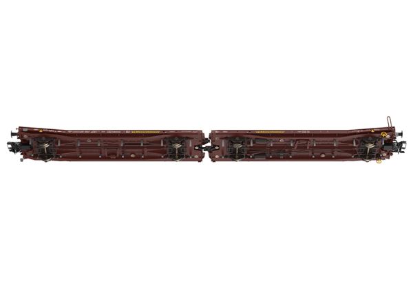 Type Laads 800B Pair of Flat Cars
